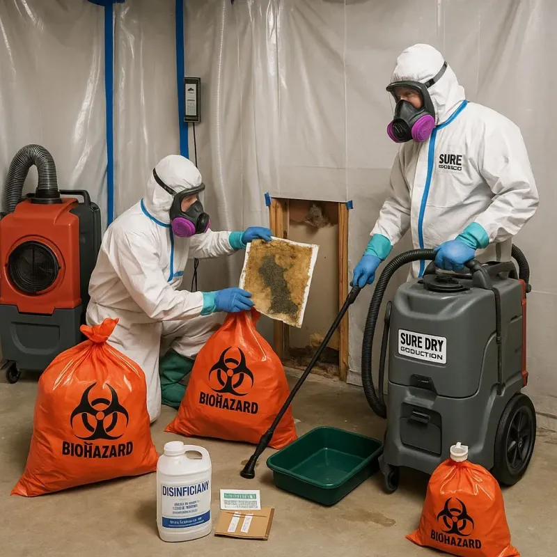 Contaminated Water Handling Protocols process in Saylorville, IA