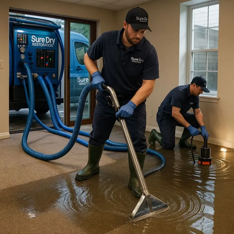 Water Extraction and Removal process in Saylorville, IA